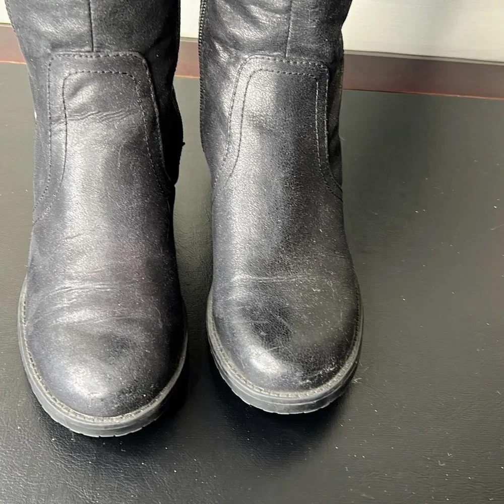 BareTraps Oria Black Tall Boot Size 7.5